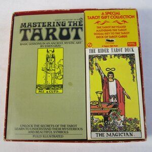 Tarot Deck & Books Vintage Rider Special Gift Collection 1971 - Read Description